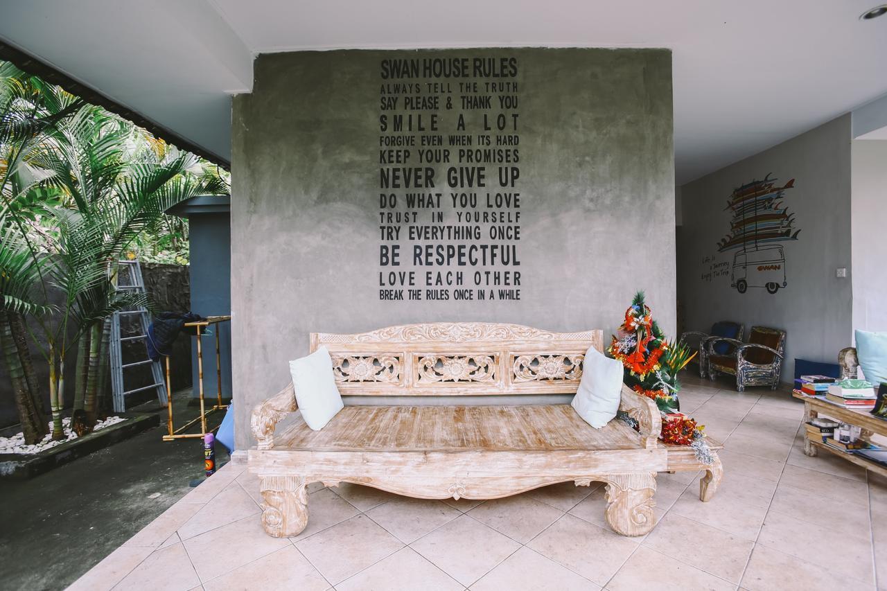 Hotel Swan House Canggu Exterior foto